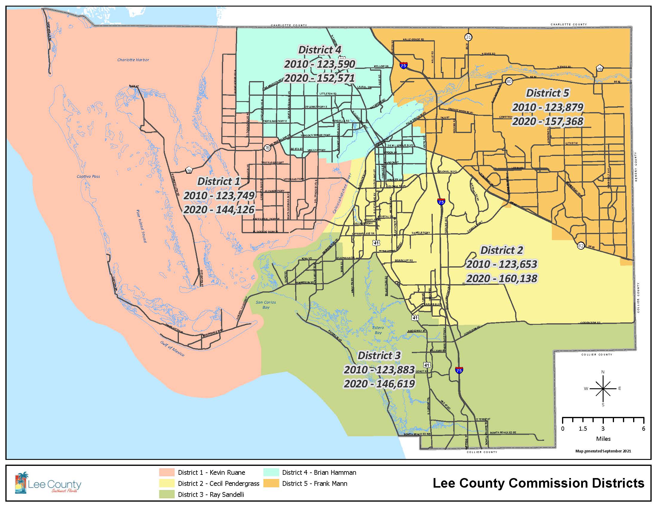 Current Commission District Map