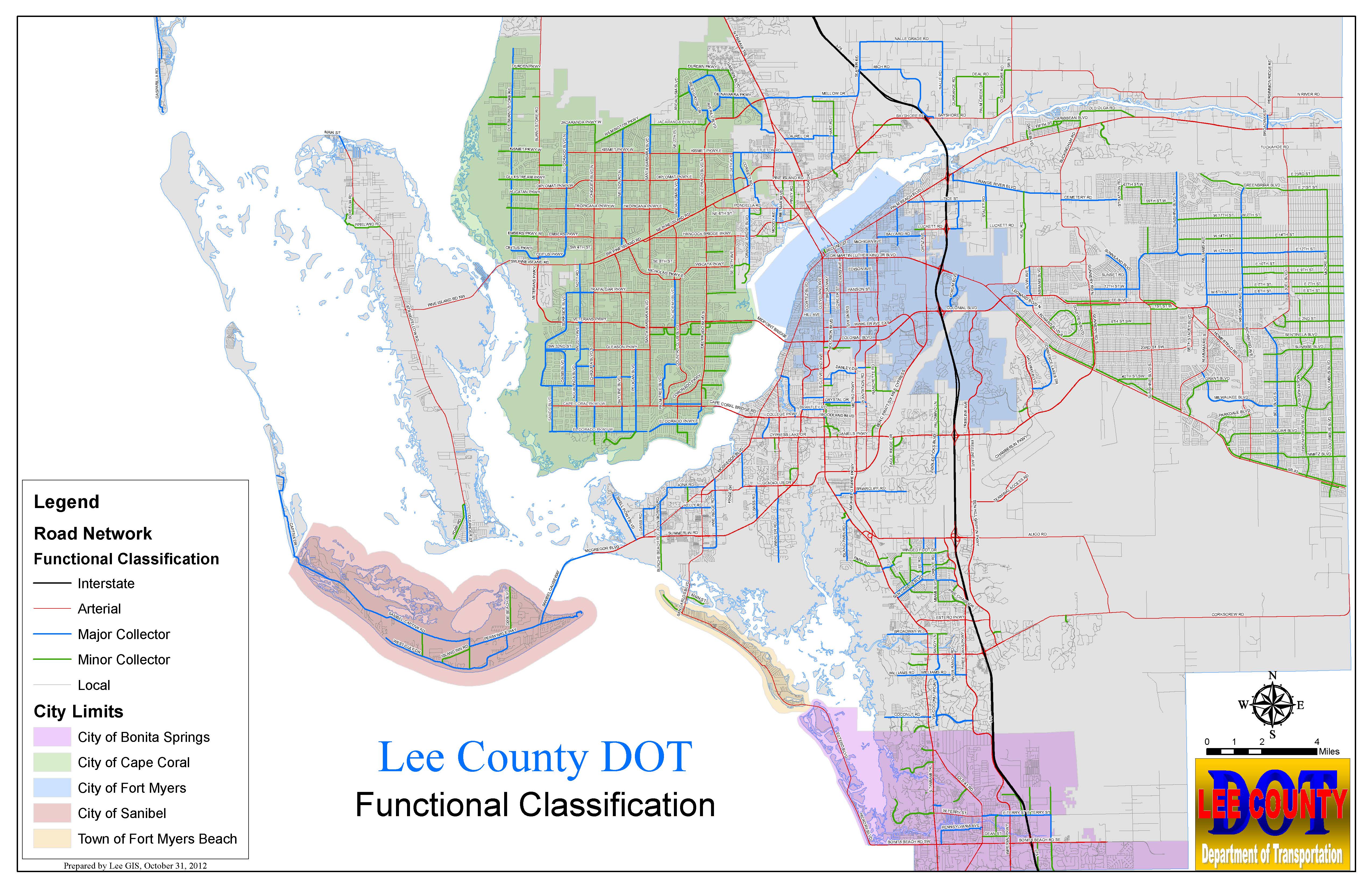 Click here to view Roads Functional Classification Map