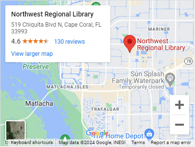 Google Map to Northwest Regional Library