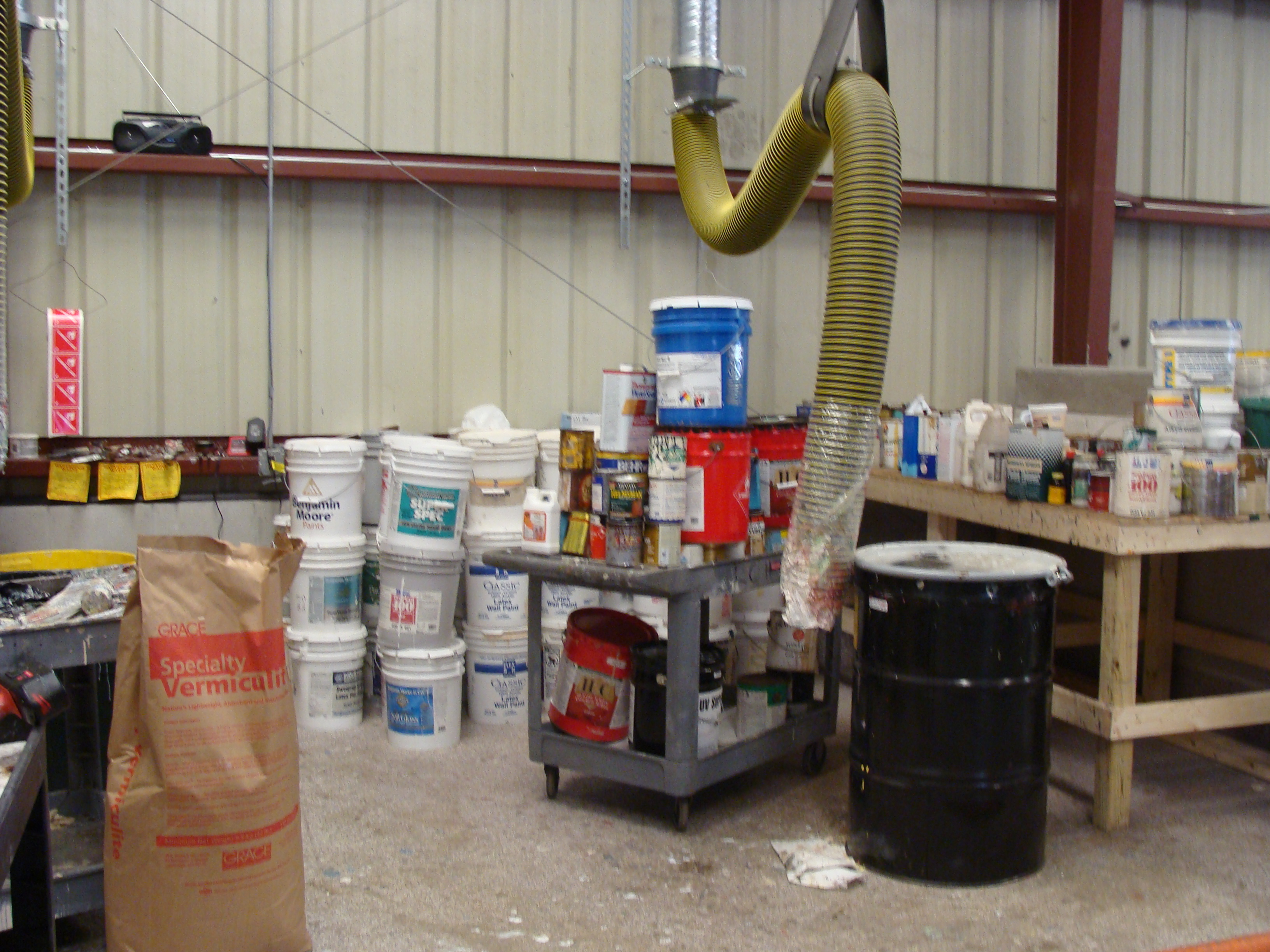 Interior of Topaz Facility