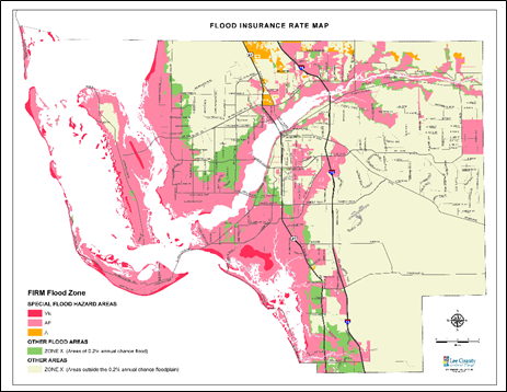 Image of the Flood Insurance Rate Map.