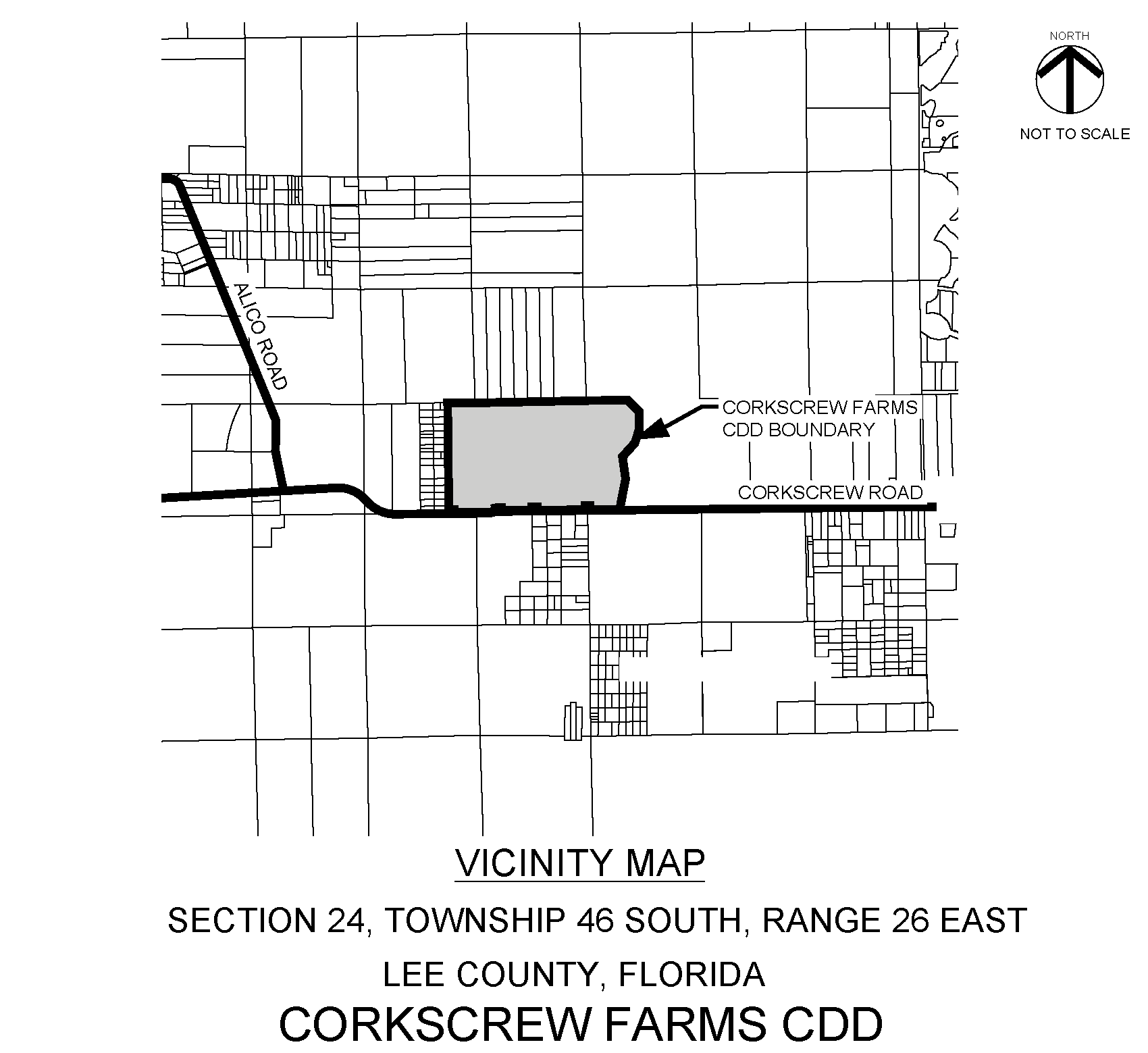 Corkscrew CDD Vicinity Map